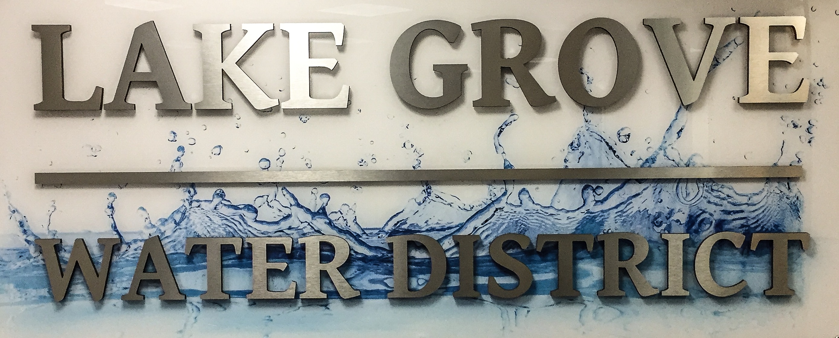 Lake Grove Water Logo